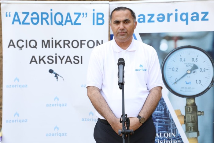 "Məqsədimiz problemlərin həllinə yardımçı olmaqdır" - "Azəriqaz"-ın "Açıq mikrofonu" (FOTO)